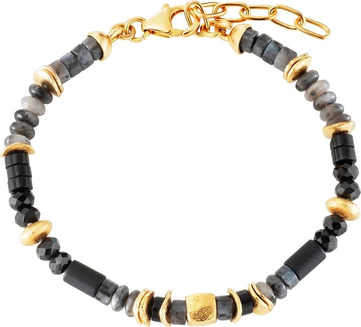 Grau/anthrazit, Schwarz, Gold