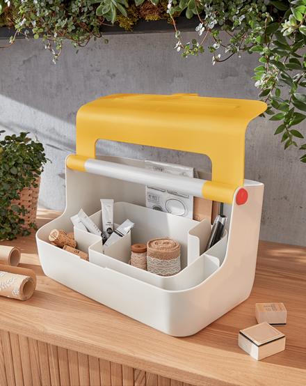 Produktbild Leitz Aufbewahrungsbox Cosy Mobile Gelb (21.40 cm, 12 l, 1x)