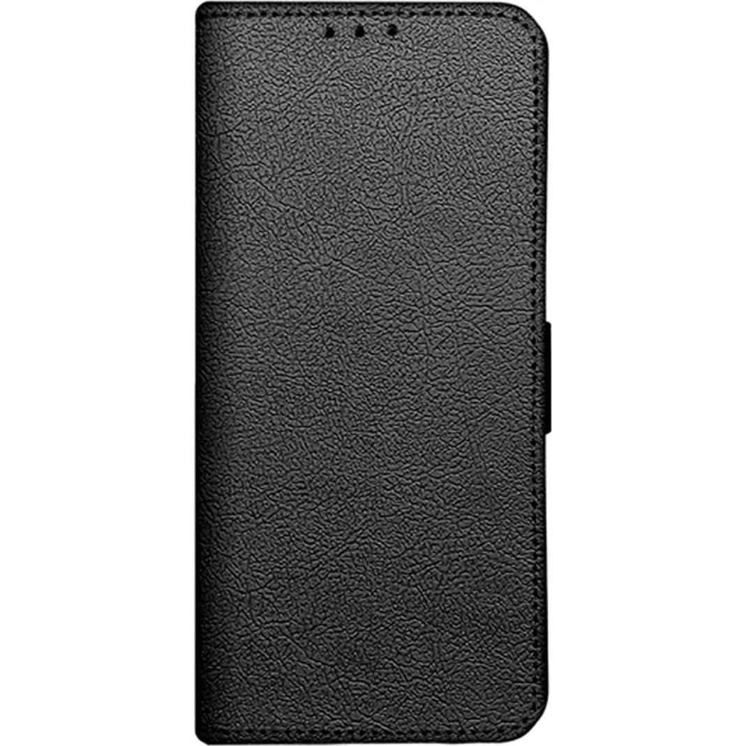 Just in Case Pu-Leder Book Hülle Schwarz Google Pixel 7 Pro (Google Pixel 7 Pro), Smartphone Hülle, Schwarz