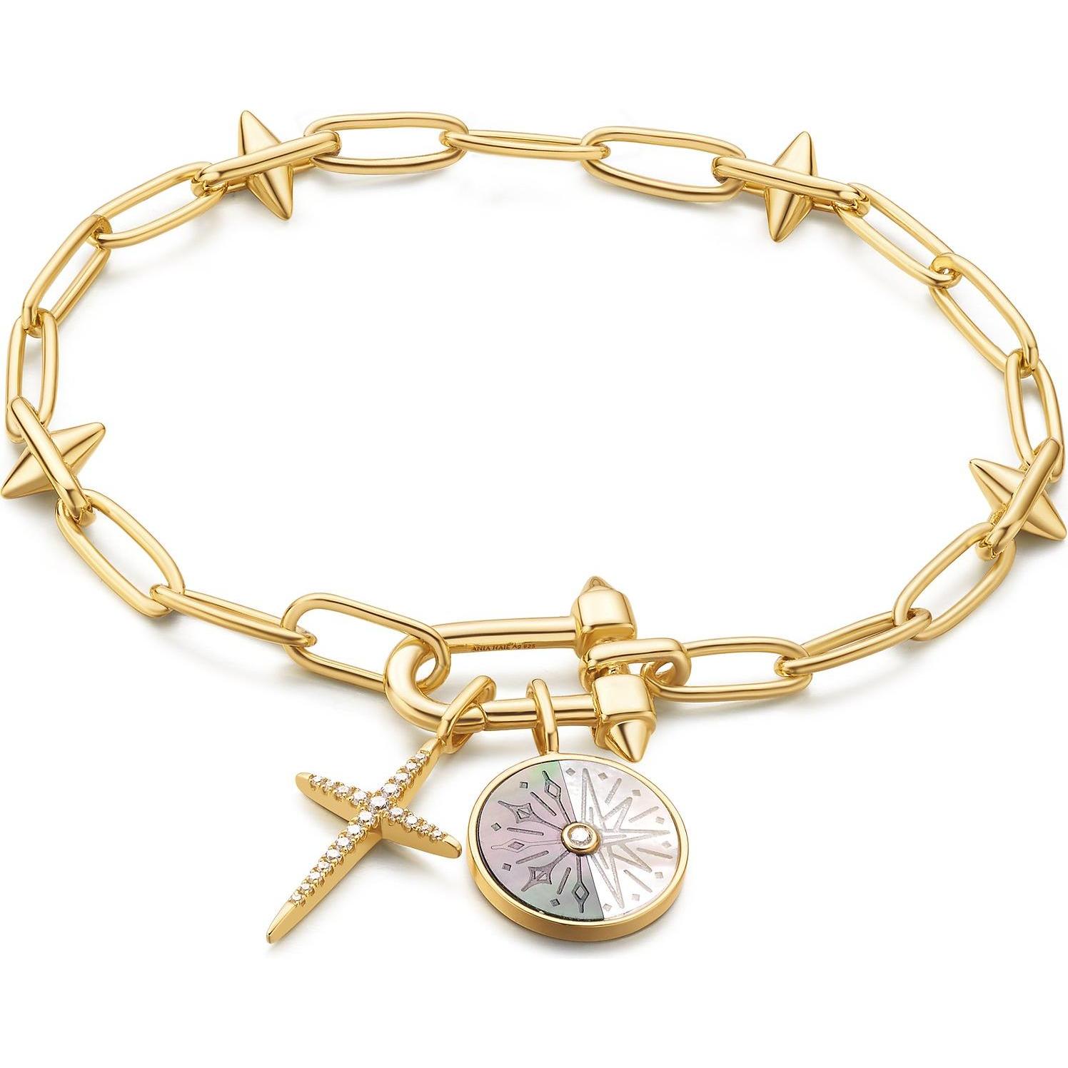 Ania Haie, Armschmuck, Armband Dancing Star, (18.50 cm, 925er Silber)