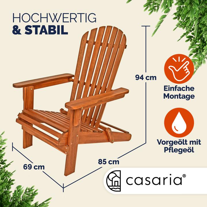 Produktbild Casaria Sonnenstuhl (84 cm)