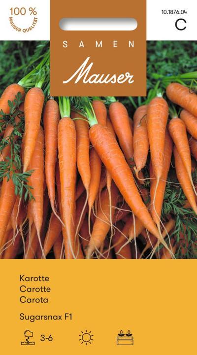 Image du produit Samen Mauser Carotte Sugasnax F1 (Graines de légumes)