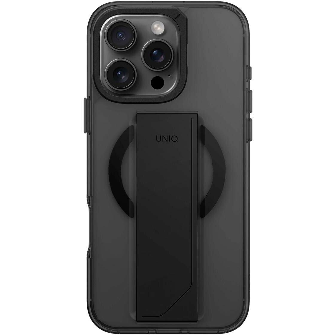 Uniq Heldro Max (Apple iPhone 16 Pro Max), Smartphone Hülle, Schwarz