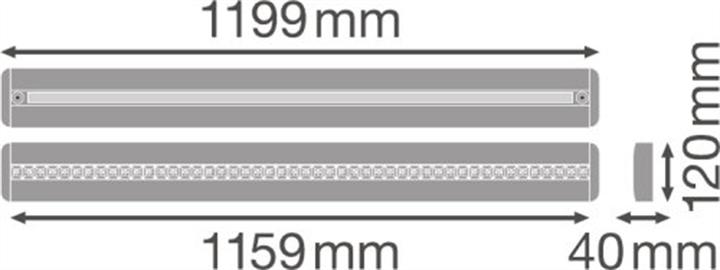 Produktbild Ledvance LN INDV D/I DALI 120 (4650 lm)