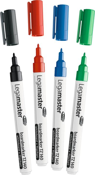 Produktbild Legamaster Whiteboardmarker TZ140 (4x)