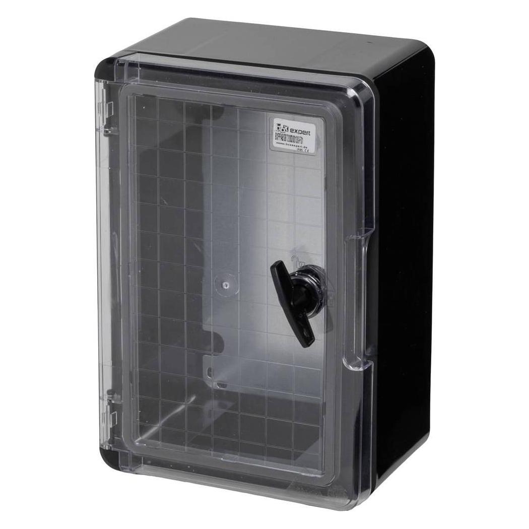 Boxexpert BXPPABSBT200300130-F01 Installations-Gehäuse 130 X 200 X 300 Abs Kunststoff Schwarz 1St. (Gehäuse), Elektronikzubehör + Gehäuse, Schwarz