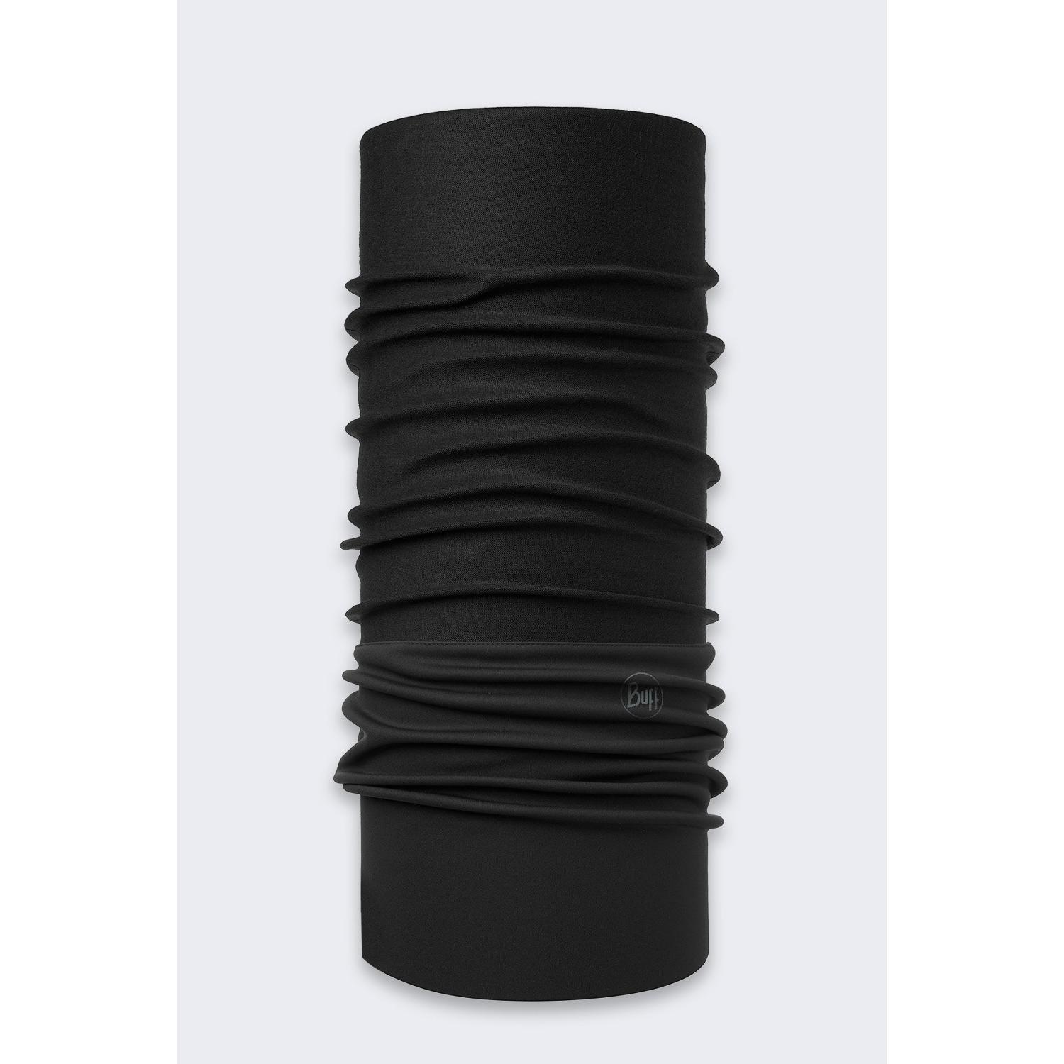 Buff, Sciarpa, Sicurezza antivento Gore Te Solid Black Chimney