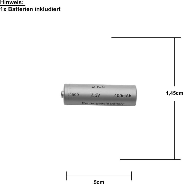 Actual product image Star Trading Battery (1 pcs., AA, 400 mAh)