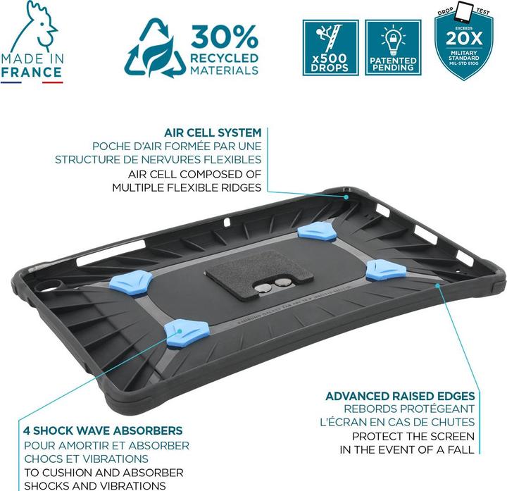 Actual product image Mobilis PROTECH Case+360°handstand+kickstand-Gl.Tab Active Pro (Samsung Galaxy Tab Active 4 Pro)