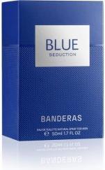 Actual product image Antonio Banderas Banderas Perfumes Blue Seduction Eau de Toilette for Men Long Lasting Fresh and Casual Fragrance Woo (Eau de toilette, 50 ml)