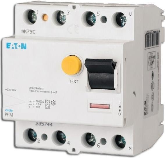 Eaton RCCB 63A 30mA 4P Type A
