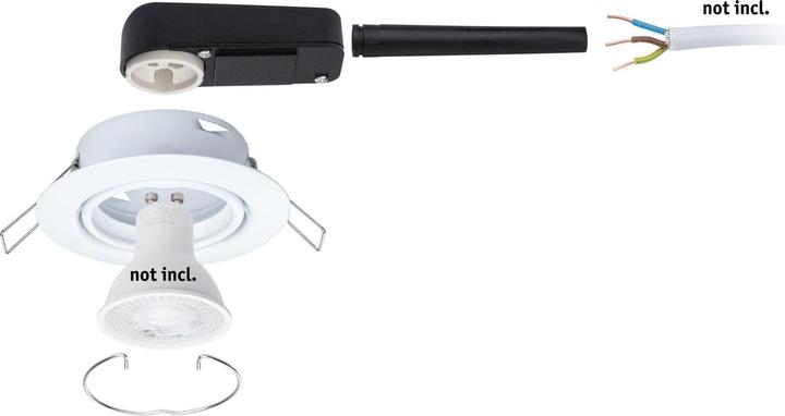 Produktbild Paulmann Einbauleuchte Base (800 lm, G10q)