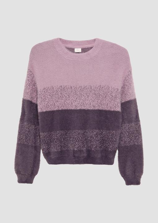 Produktbild s.Oliver Strickpullover Strickpullover aus Effektgarn (170, 176)