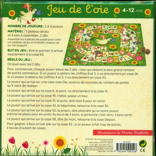 Actual product image Jeu de l'oie (French)