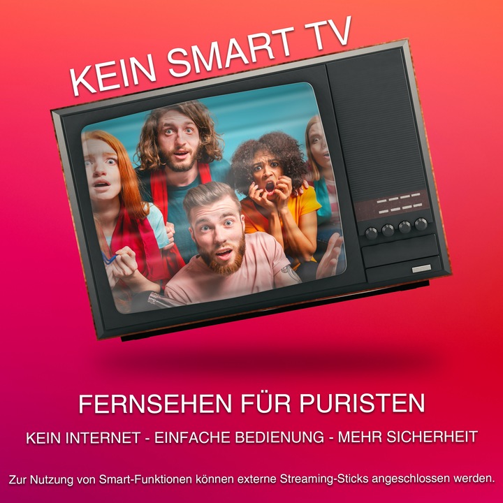Actual product image Telefunken XF32N750M-W TV 32 inch Full HD LED TV with triple tuner, white (32", LED, Full HD, 2024)
