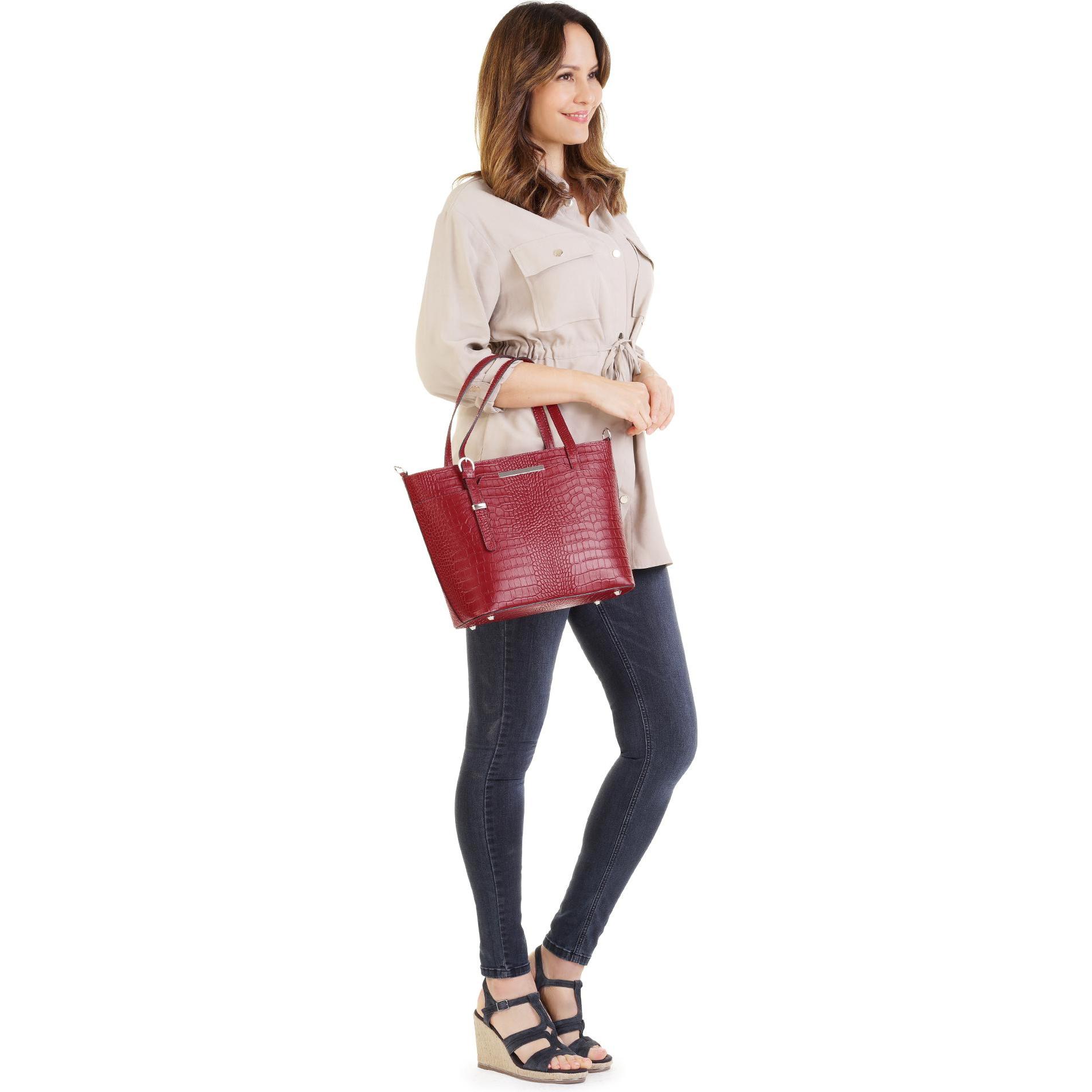 Thumbnail - Cluty, Handtasche, Handtasche, Rot