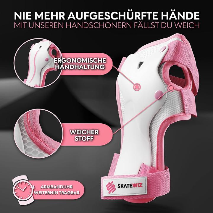 Produktbild Skatewiz Smash (M, L, Handgelenkschoner, Knieschoner, Ellbogenschoner, 6 Stück)