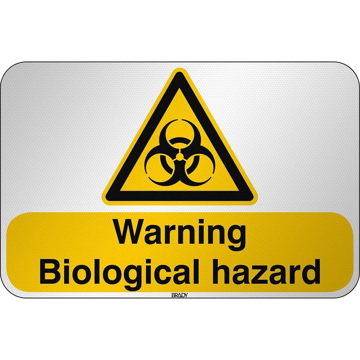 Brady, Sicherheitskennzeichnung, ISO Safety Sign Warning