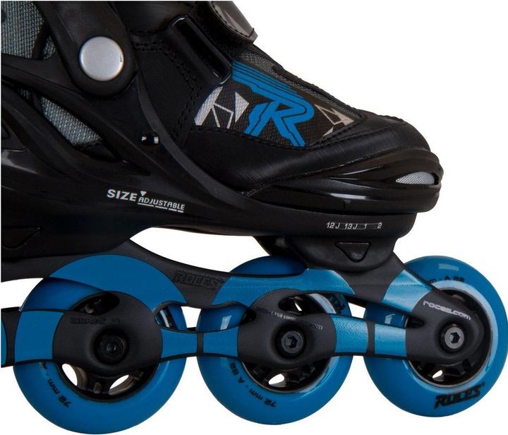 Image du produit Roces Patins à roulettes Moody Boy Tif 400855 01, noir-bleu - 30-35 (40)