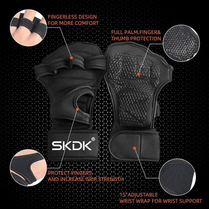 Produktbild Cbx Fitness-Handschuhe mit Handgelenkbandagen und Silikongel Grösse L (L)