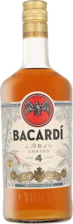 Immagine prodotto Bacardi Añejo 4 (1 x 70 cl)