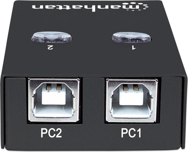 Produktbild Manhattan Umschalter (USB-B, 2 Ports)