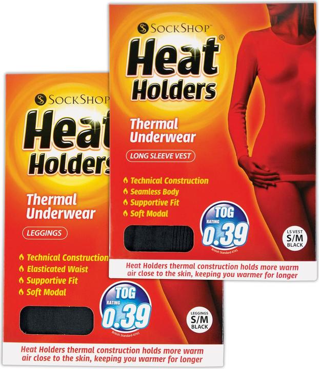 Produktbild Heat Holders Thermounterwäsche | Innenfleece Thermoshirt Langarm Winter (M)