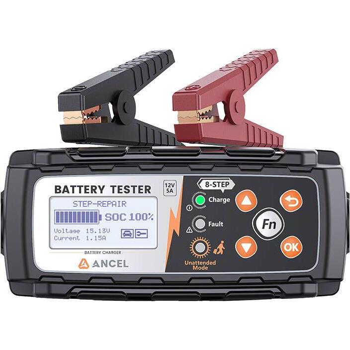 Ancel 2in1 Battery Tester and Charger BT521, Batterie Zubehör