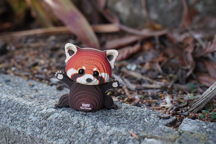 Actual product image Eugy 3D Bastelset Roter Panda