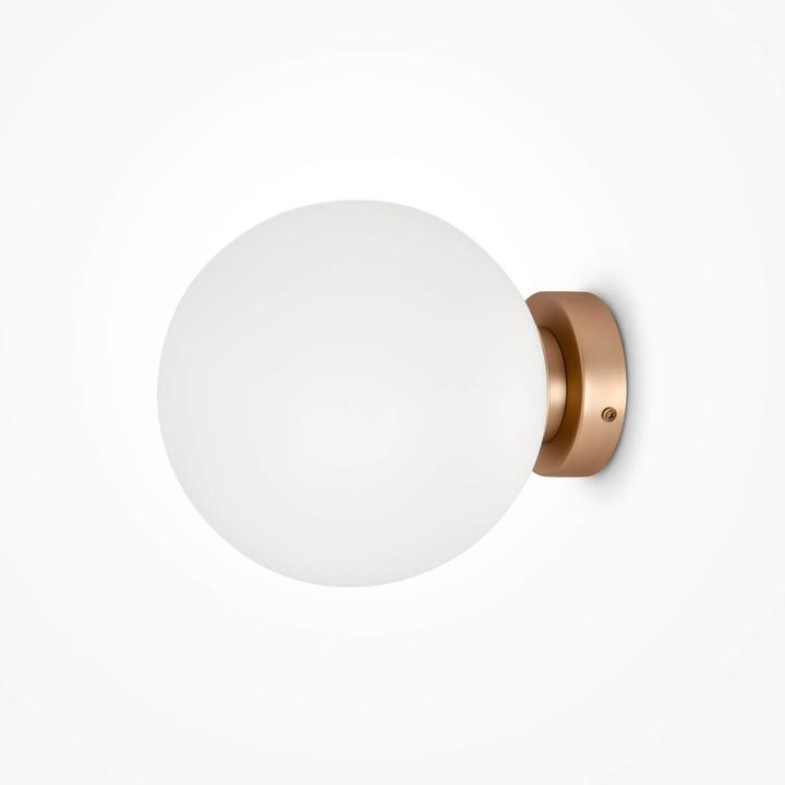 Produktbild Maytoni Basic form Wandleuchte, Wandlampe E14 Gold-Farbe 20cm (E14)
