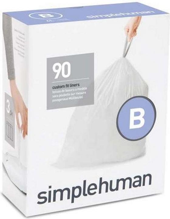 Produktbild Simplehuman Müllbeutel B 6 l, 90 Stück (90x, 6 l)