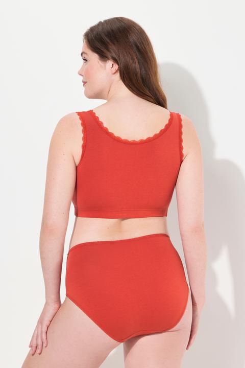 Produktbild Ulla Popken Bustier, Zierkante, V-Ausschnitt (54 B)