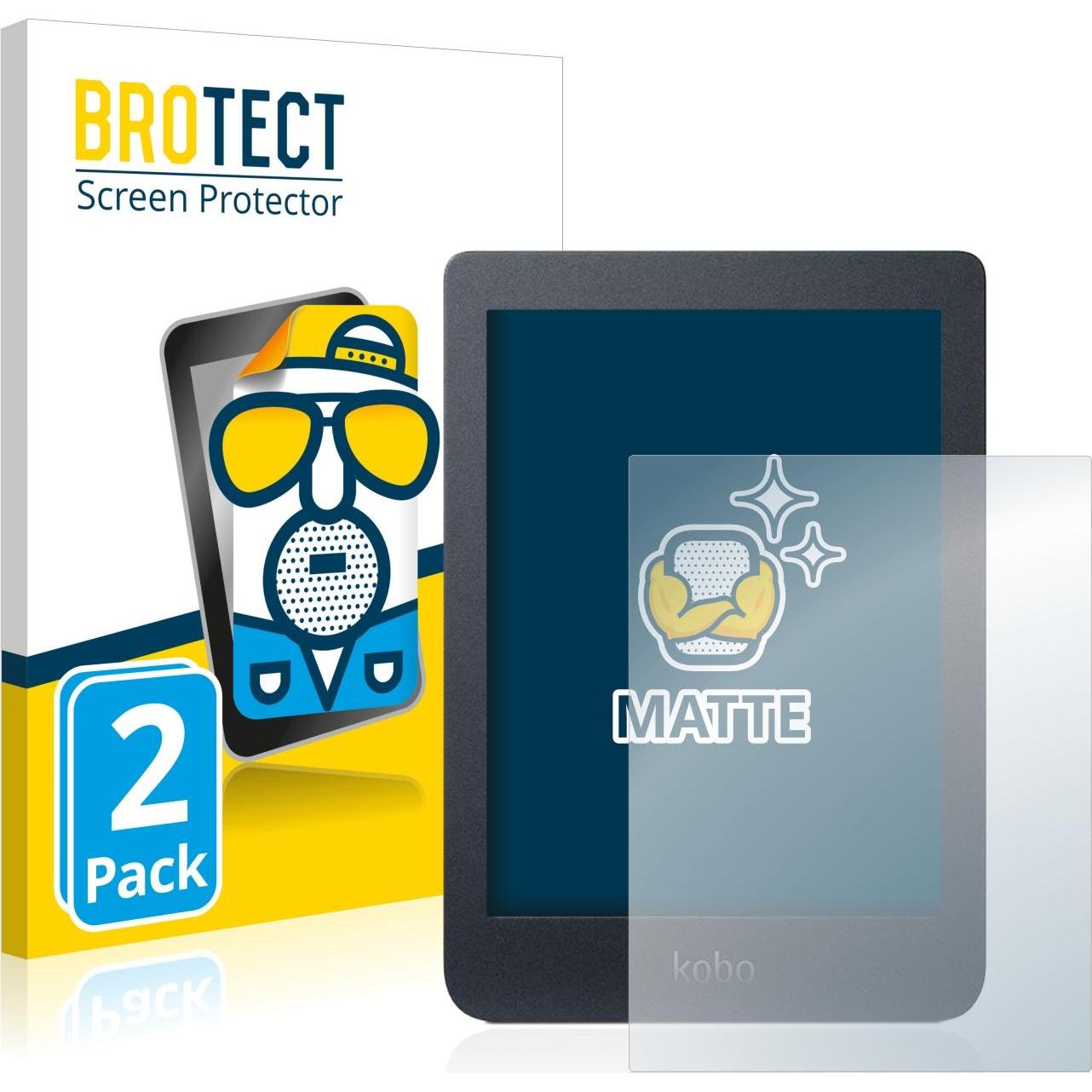 Thumbnail - BROTECT Entspiegelungs-Schutzfolie Displayschutz Matt (Nia), eReader Zubehör, Transparent