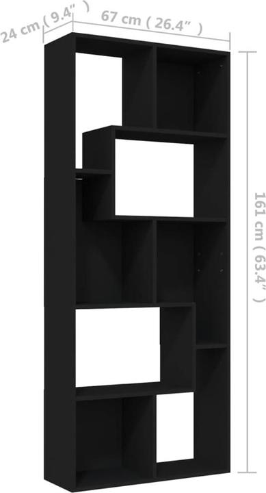 Immagine prodotto vidaXL Eberhelm (67 x 24 x 161 cm)