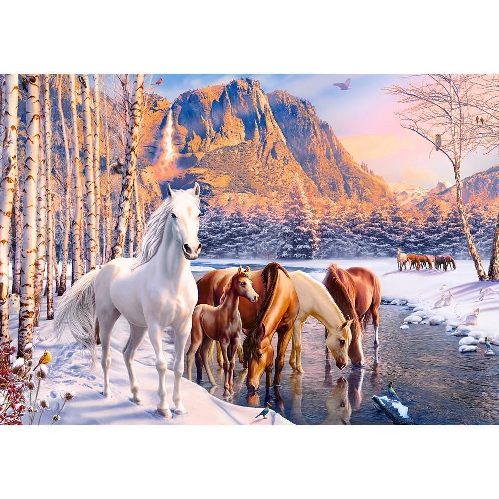 Thumbnail - Castorland Winter Melt Puzzle 500 Teile (500 Teile)