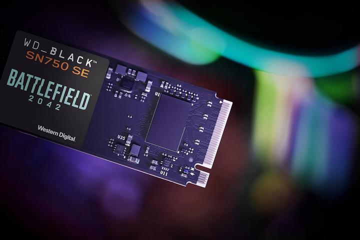 Produktbild WD Black SN750 SE Battlefield 2042 PC Game Code Bundle (1000 GB, M.2 2280)