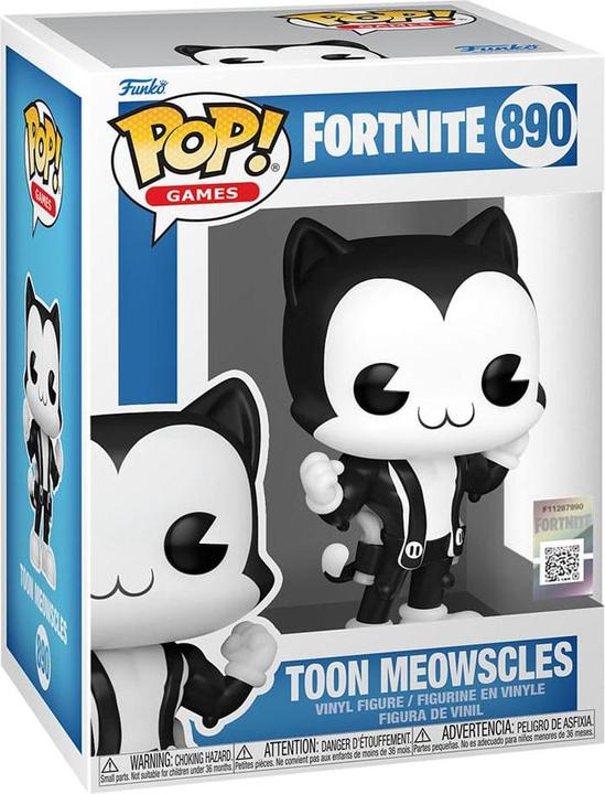 Image du produit Funko Fortnite POP! Games Figurine en vinyle Toon Meowscles 9 cm