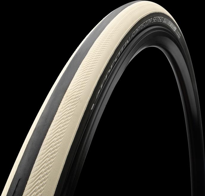 Actual product image Vredestein Clincher tyre 28", Fortezza Senso all weather, 700x25C, ETRTO 25-622, black/white, TPI 120 (25-622)