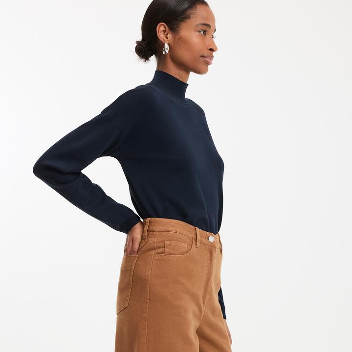 Immagine prodotto La Redoute Collections Pullover mit Stehkragen (S)