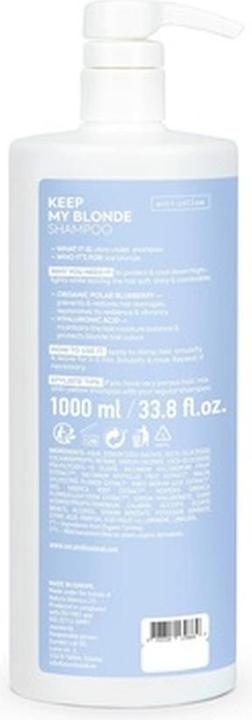 Produktbild Natura Siberica Professionelles Anti-Gelb-Pflegemittel für blonde Haare (1000 ml, Flüssiges Shampoo)