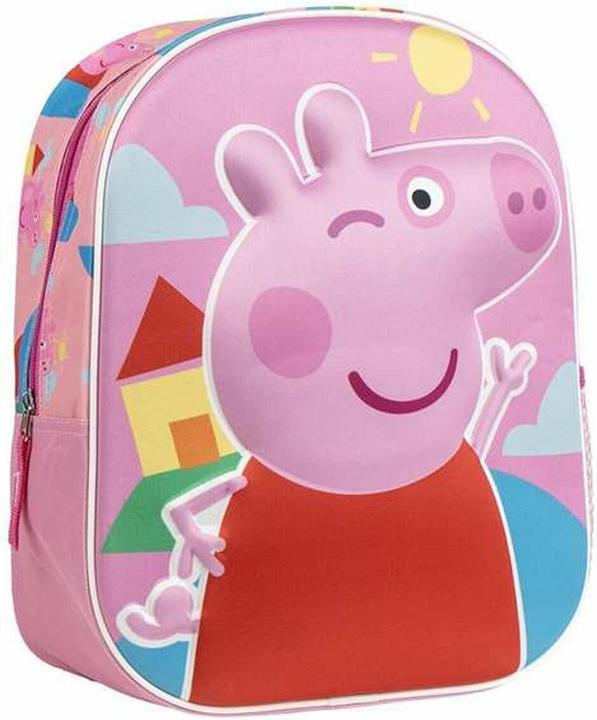 Produktbild Cerda Schulrucksack 3D Peppa Pig Rosa 25,0 x 31,0 x 10,0 cm