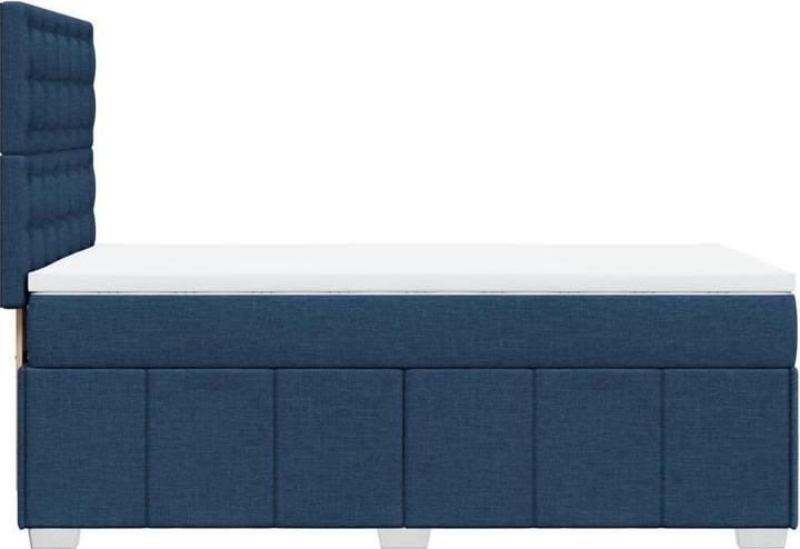 Produktbild vidaXL Bo x springbett mit Matratze 100 x 200 cm Stoff (100 x 200 cm)