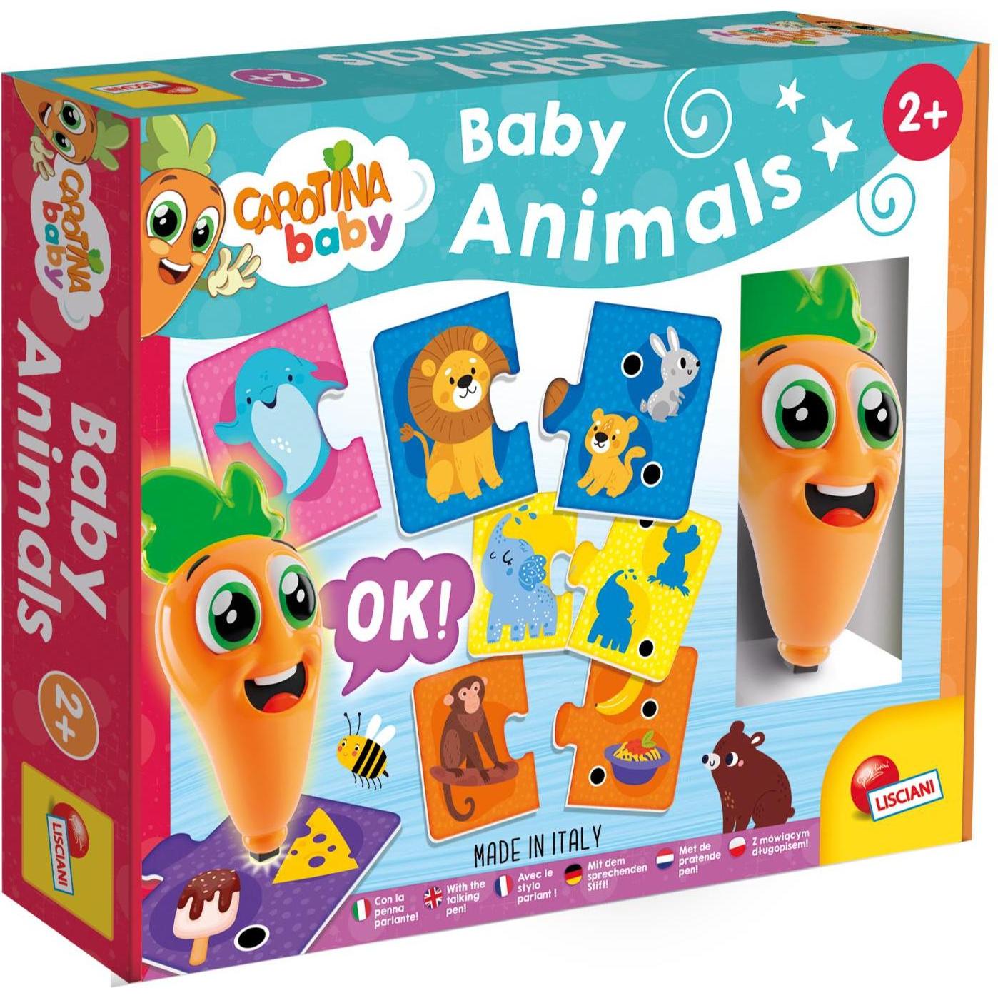 Lisciani Karotte Baby Sprechender Stift Baby Tiere