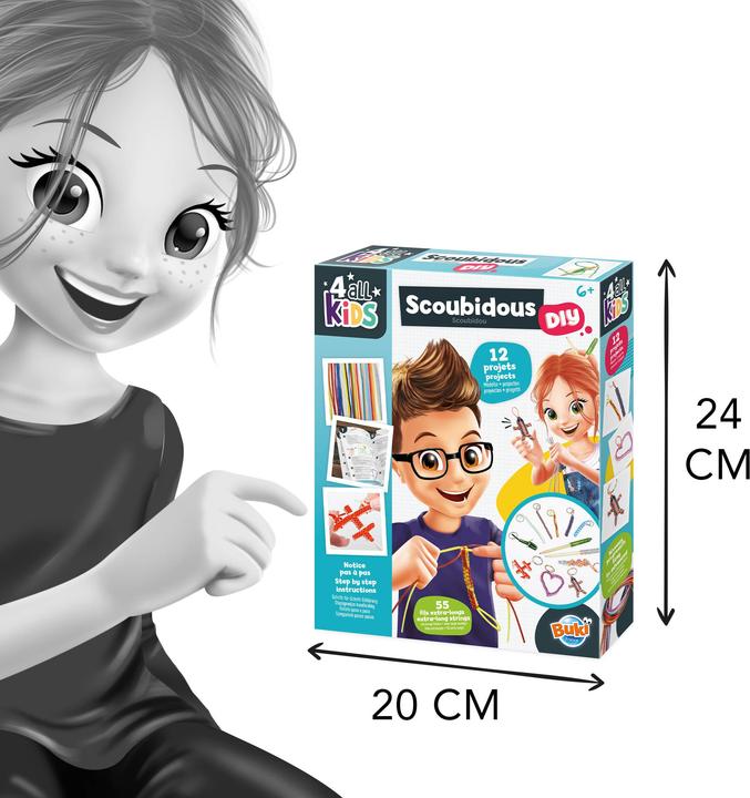 Immagine prodotto Buki Εκπαιδευτικό Παιχνίδι Scoubidous BKFK002