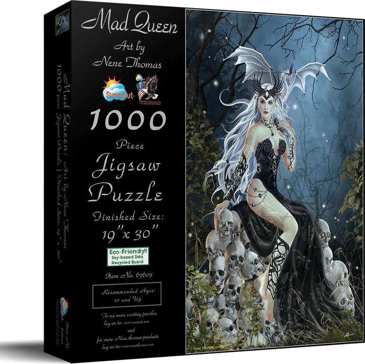 Image du produit Sunsout Puzzle 1000 pièces Nene Thomas - Mad Queen (1000 pièces)