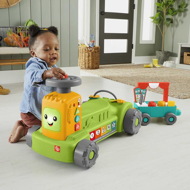 Produktbild Fisher-Price Lernspass 4-in-1 Markt-Traktor (D,E, F)