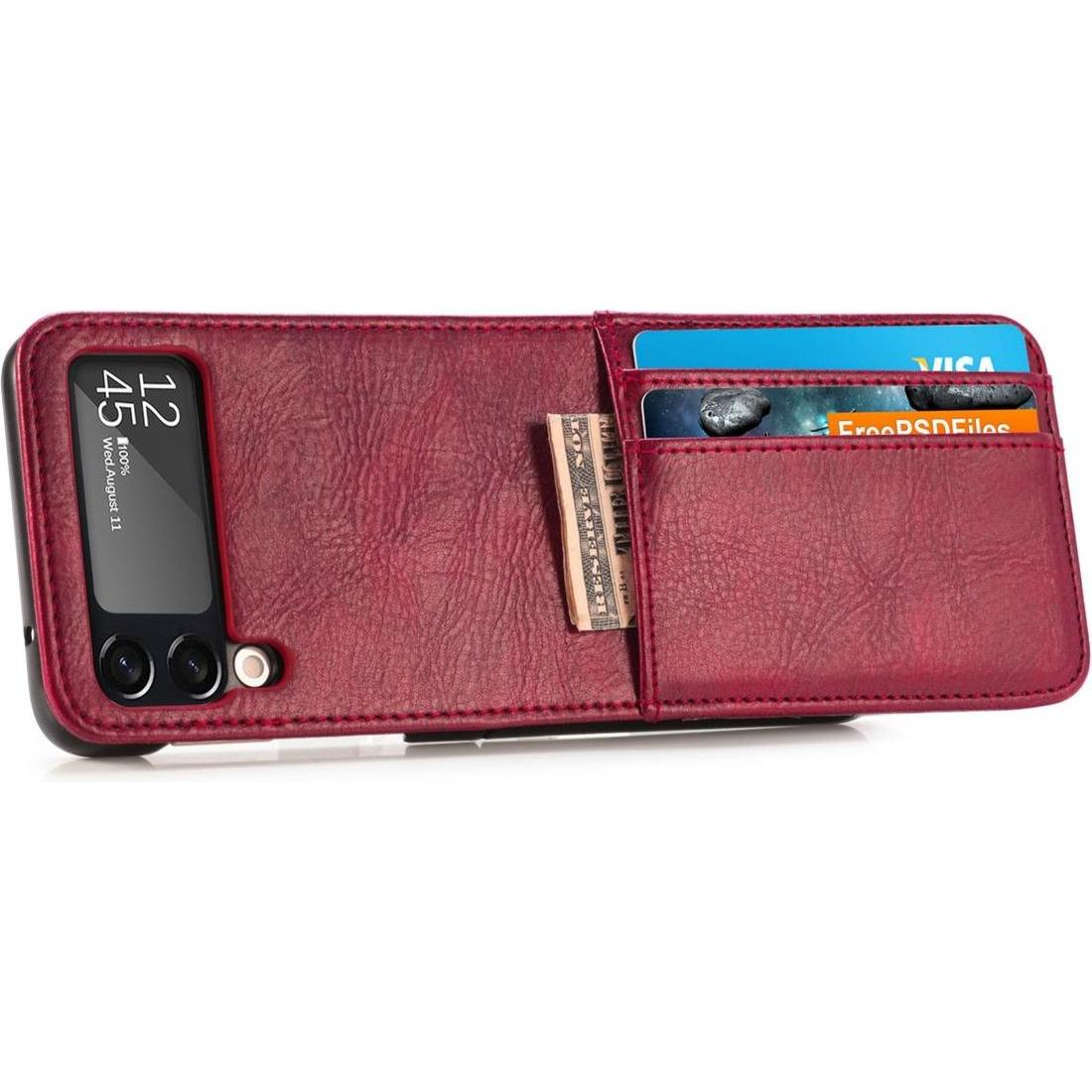 Thumbnail - König Design Hülle Handy Schutz für Samsung Galaxy Z Flip3 5G Case Cover Bumper Etuis Tasche (Samsung Galaxy Z Flip3), S...