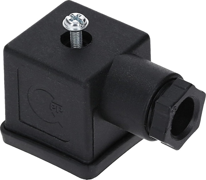 Actual product image Kalitec 5 Stück Ventilstecker Bauform A schwarz 3 polig I Kontaktfläche 27 x 27 mm² I PG9 I Kontaktt