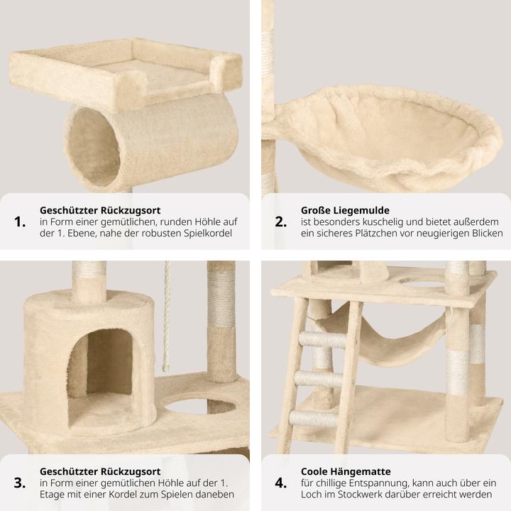 Actual product image tectake Stokeley (141 cm, Beige)