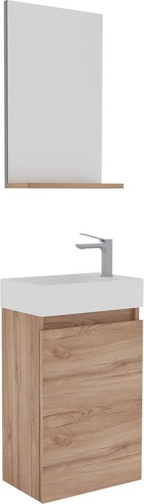 Produktbild Homitis Conza 45 Bathroom Cabinet With Sink & Mirror Set (2 Pieces)